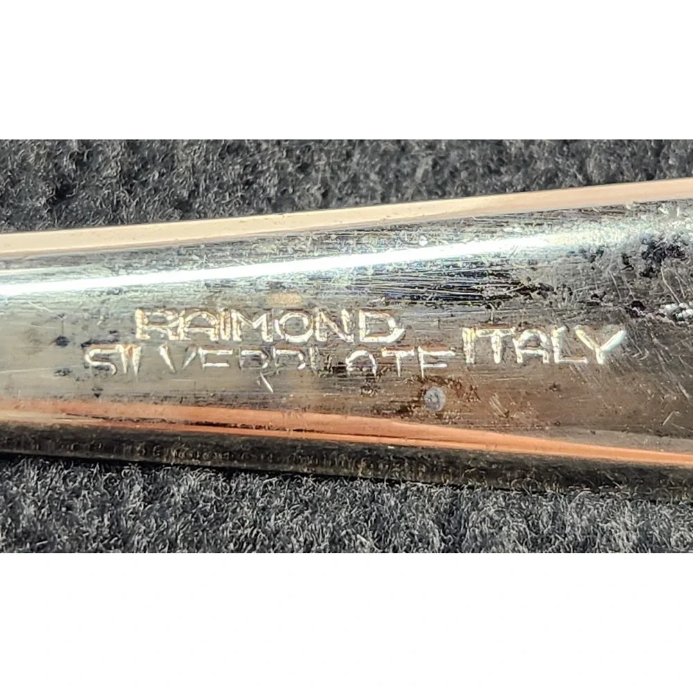 Vintage Williams Serving Spoon Spork Salad Server / Pasta Silverplated Italy
